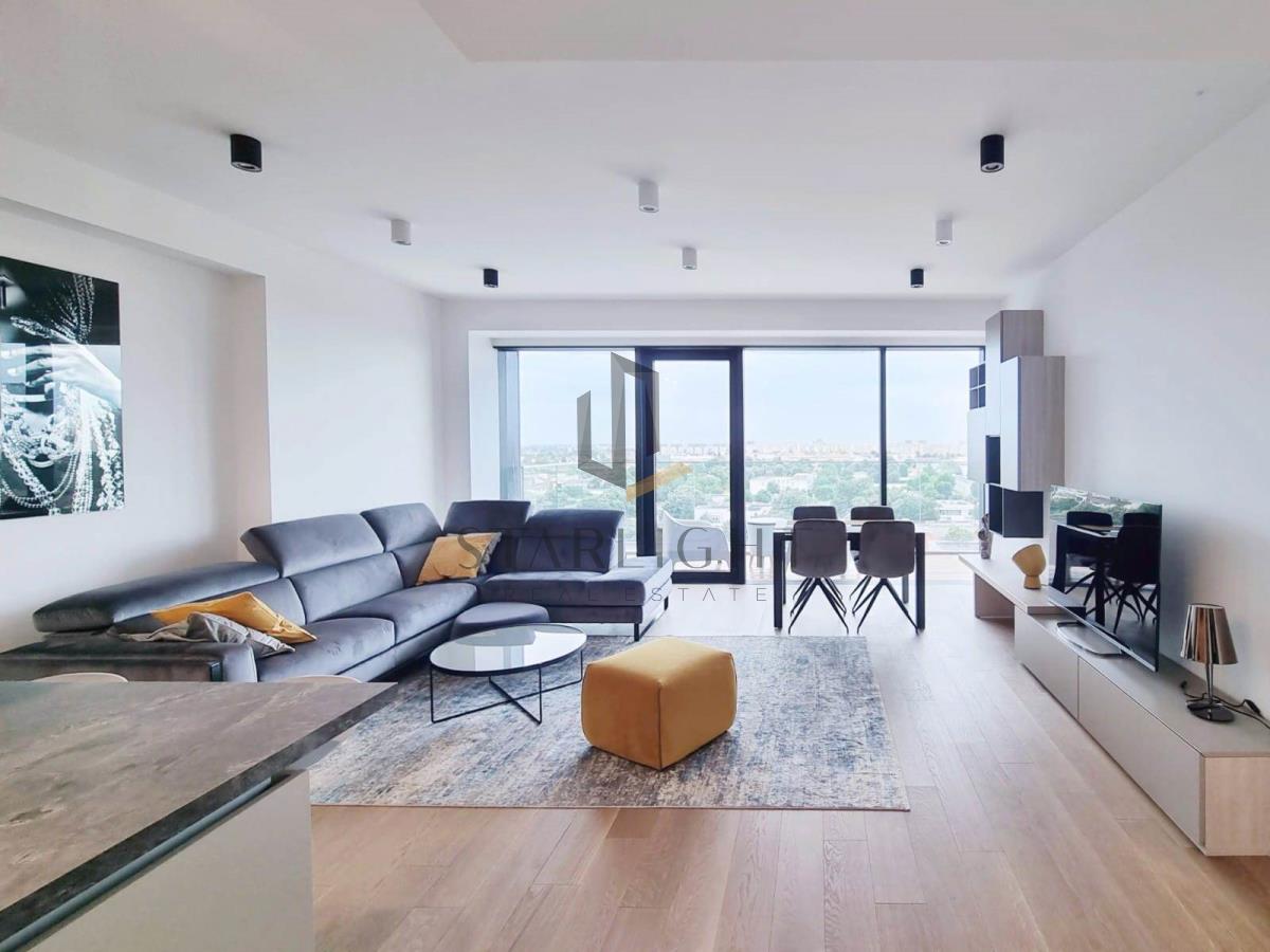 ONE Floreasca City elegant design 2 bedroom For Rent
